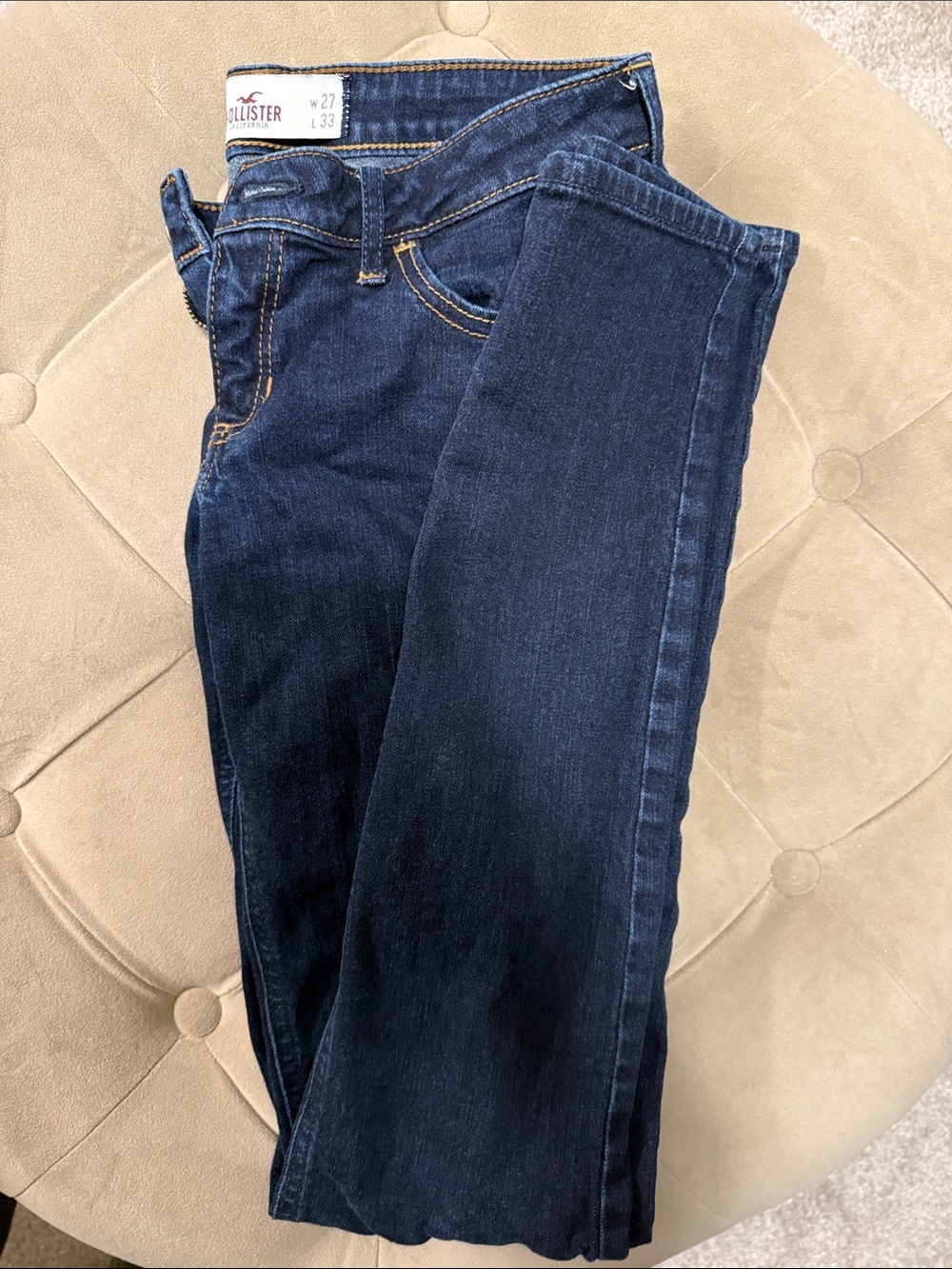 Hollister Women's Indigo Skinny Jeans